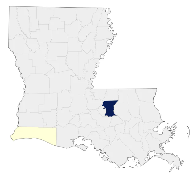 Rosy-billed Pochard county map