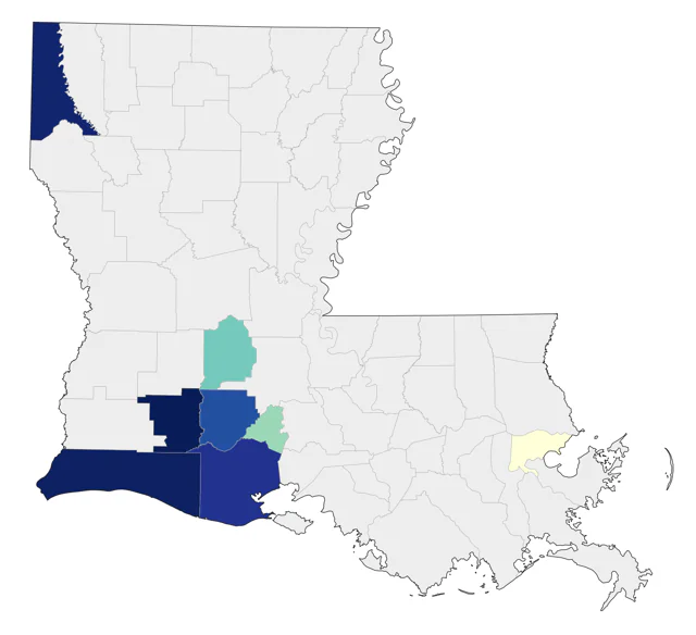 Ruff county map