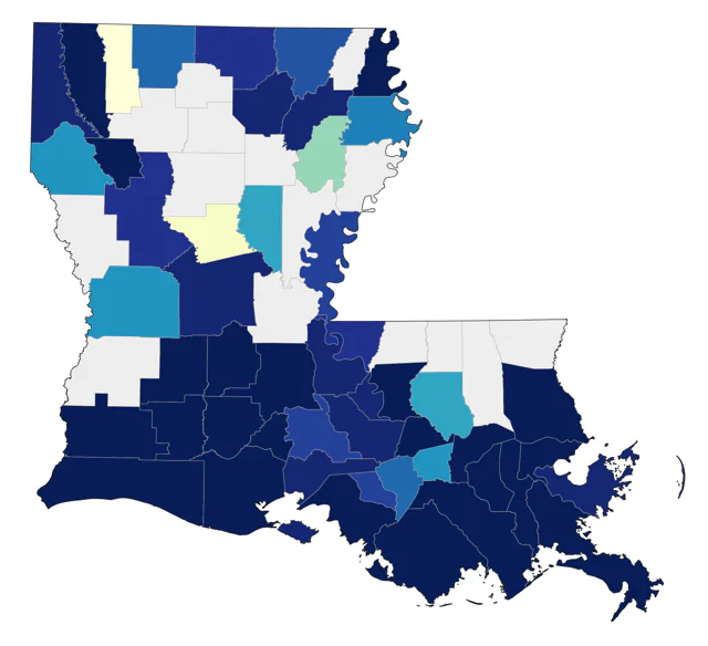Semipalmated Sandpiper county map
