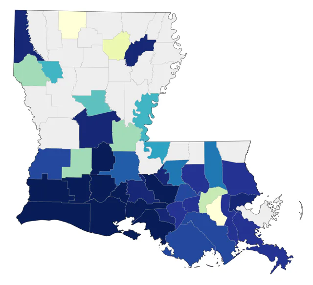 Swainson's Hawk county map