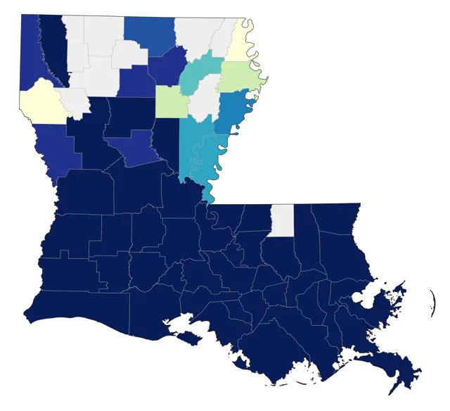 Swallow-tailed Kite county map