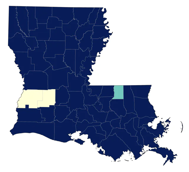 Swamp Sparrow county map