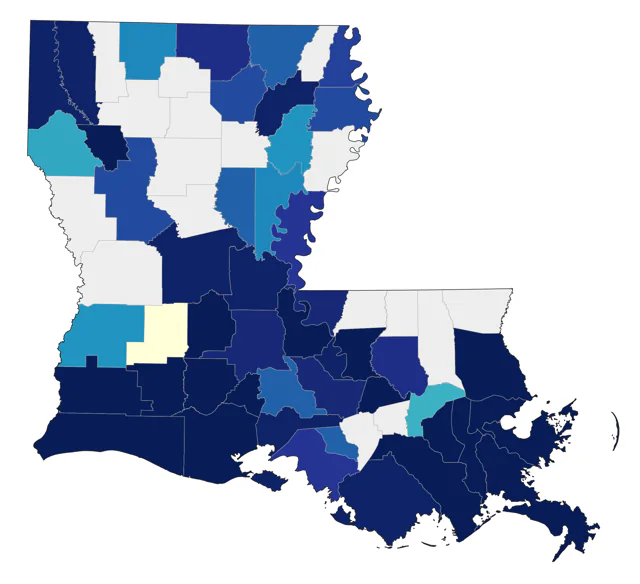 Western Sandpiper county map