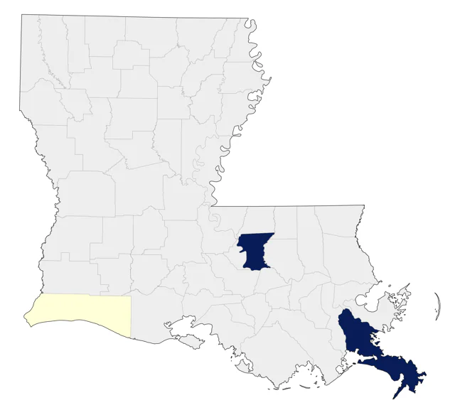 Western Warbling Vireo county map