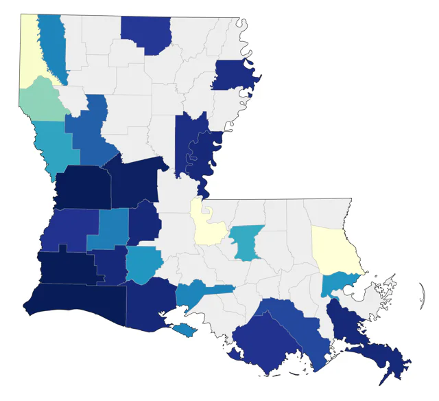 White-tailed Kite county map