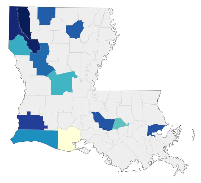 Willow Flycatcher county map