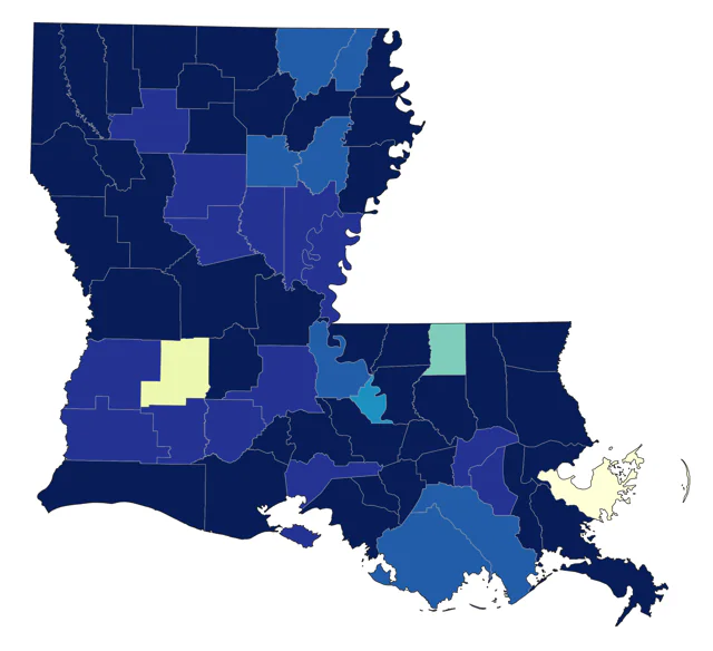 Winter Wren county map