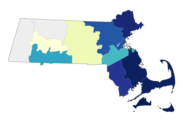 American Barn Owl county map