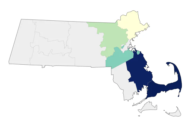 Anhinga county map