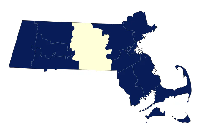 Black Scoter county map