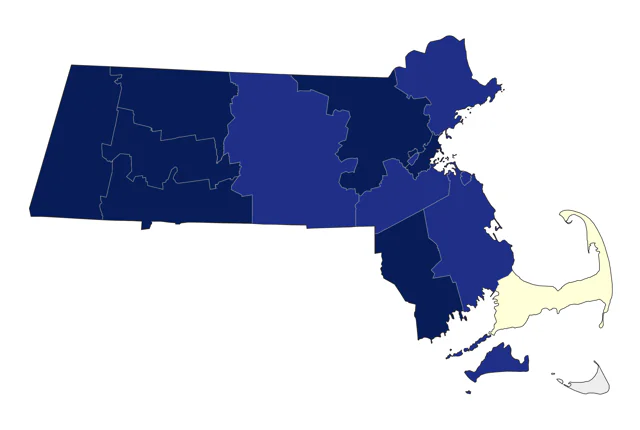 Cackling Goose county map