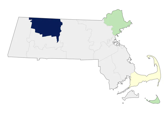 California Gull county map