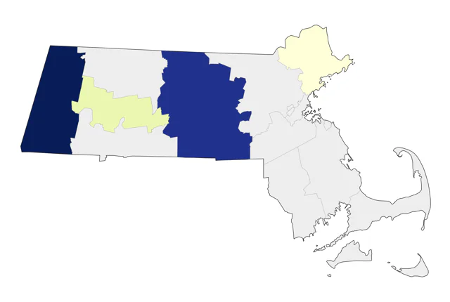 Canada Jay county map