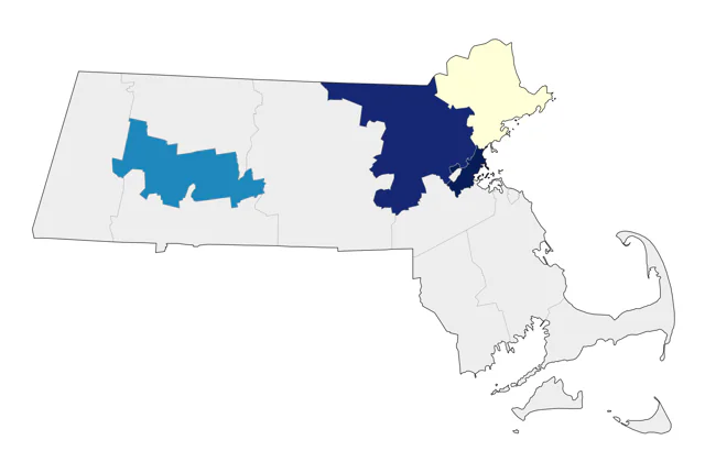 Cockatiel county map