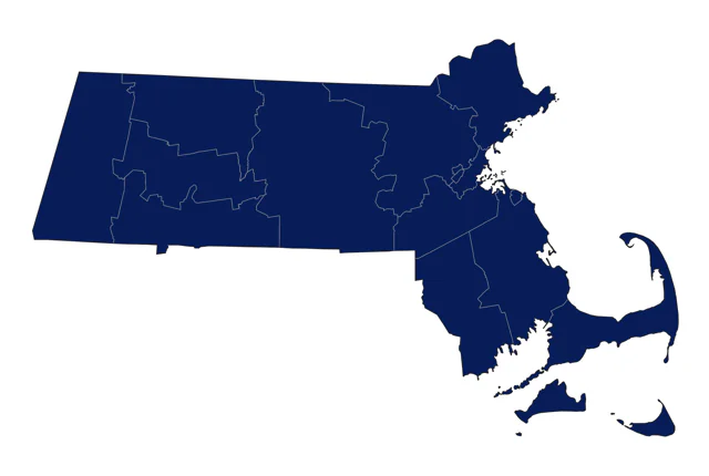 Common Loon county map