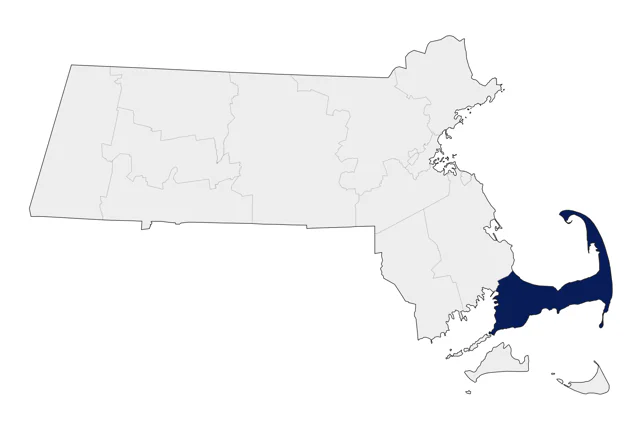 Common Redshank county map