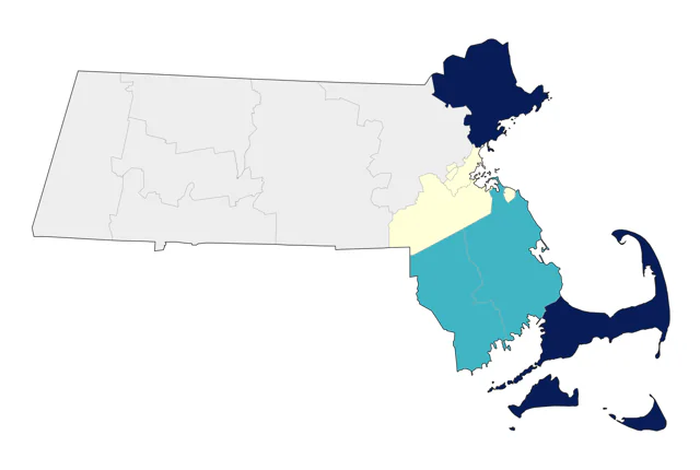 Cory's Shearwater county map