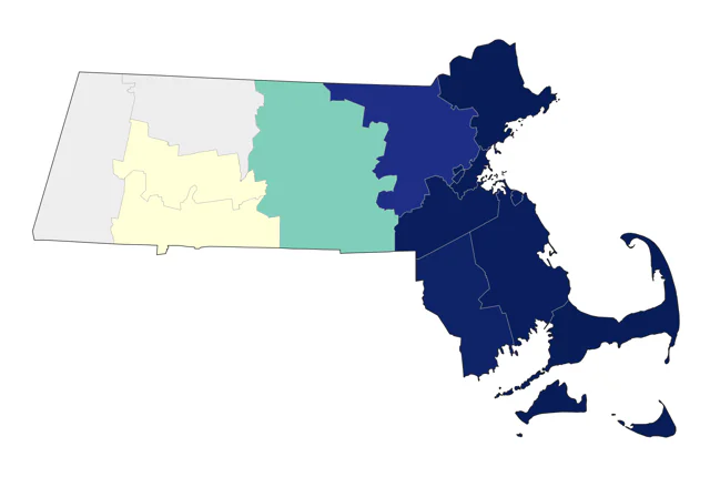 Dovekie county map