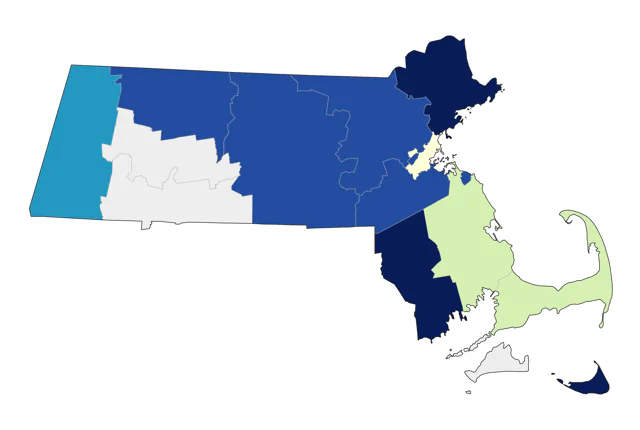 Helmeted Guineafowl county map