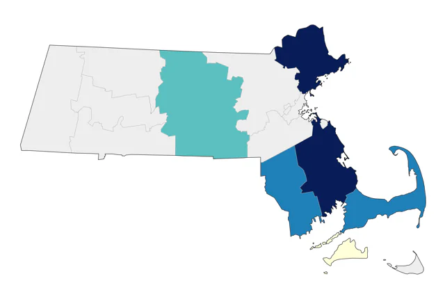 Indian Peafowl county map
