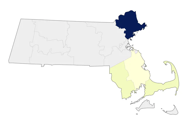 Ivory Gull county map