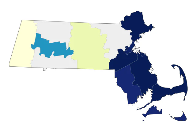 King Eider county map