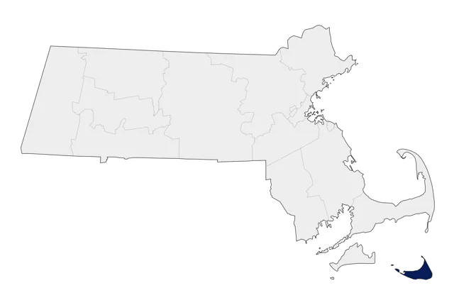 Masked Booby county map