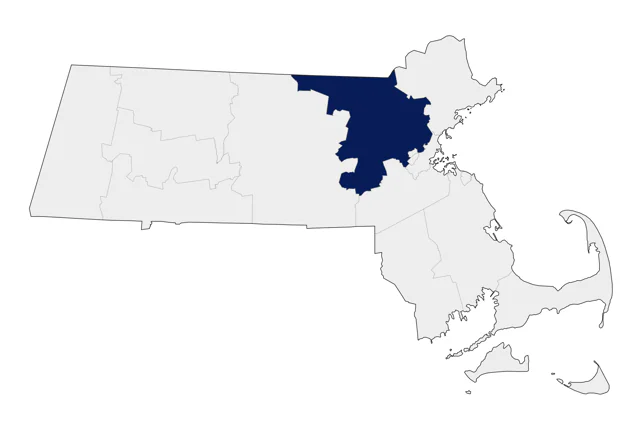 Masked Duck county map