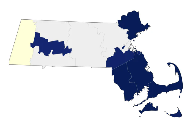 Parasitic Jaeger county map