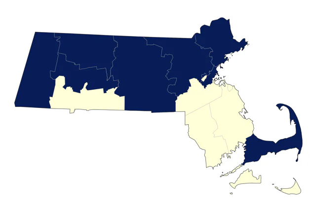 Pectoral Sandpiper county map