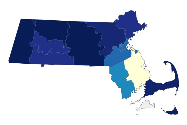 Pine Grosbeak county map