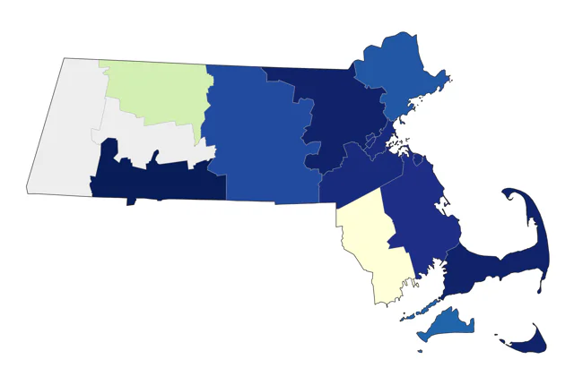 Purple Gallinule county map