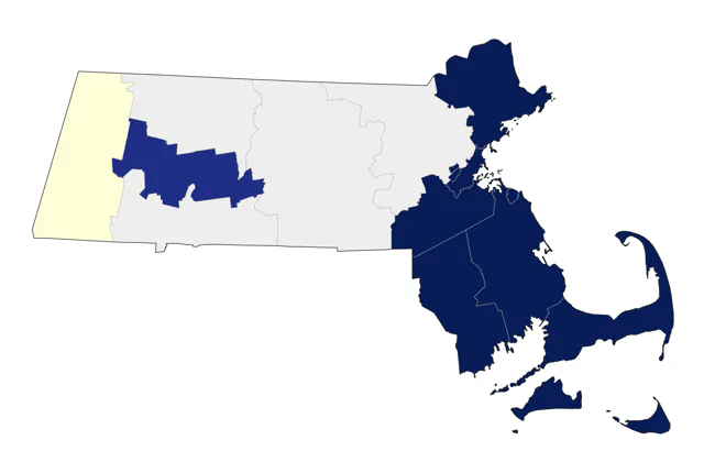 Purple Sandpiper county map