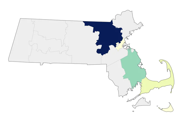 Red Junglefowl county map
