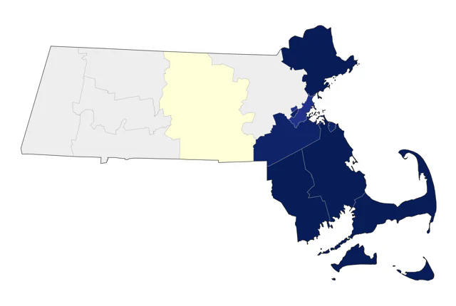 Roseate Tern county map