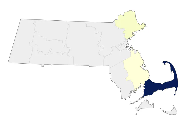 Sharp-tailed Sandpiper county map