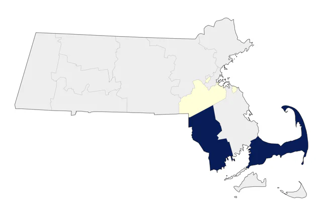 Short-billed Gull county map
