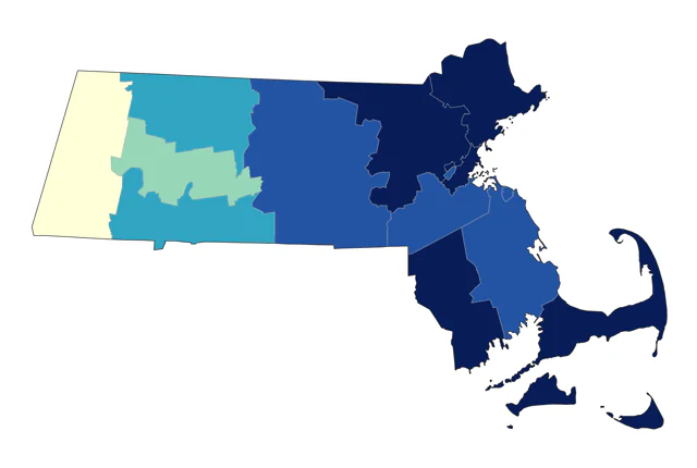 Summer Tanager county map