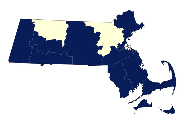 Surf Scoter county map