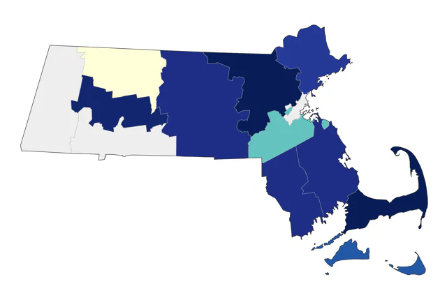 Swallow-tailed Kite county map