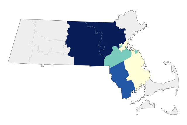 Swan Goose county map