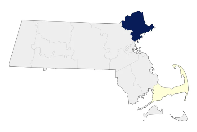 Violet-green Swallow county map