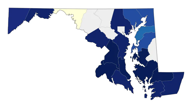 American White Pelican county map