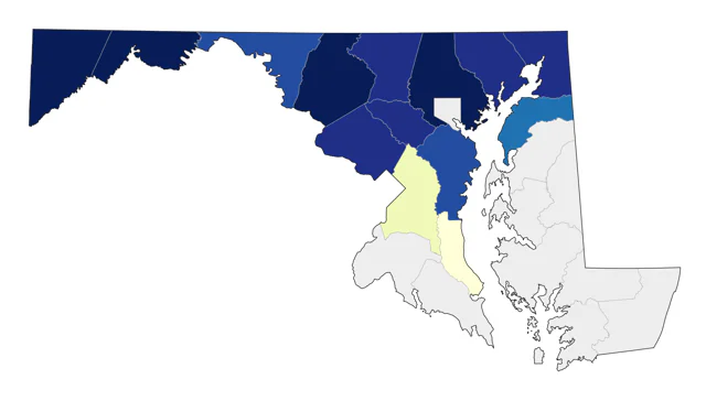 Black-capped Chickadee county map