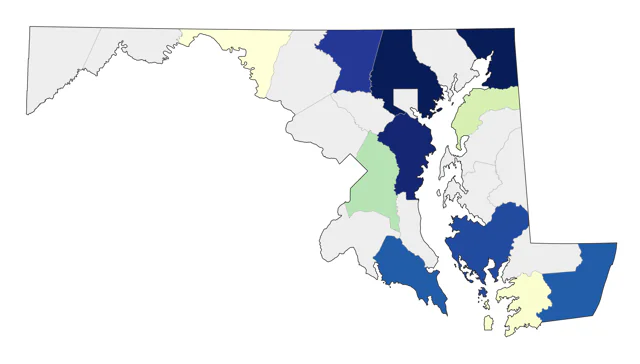 Black Swan county map