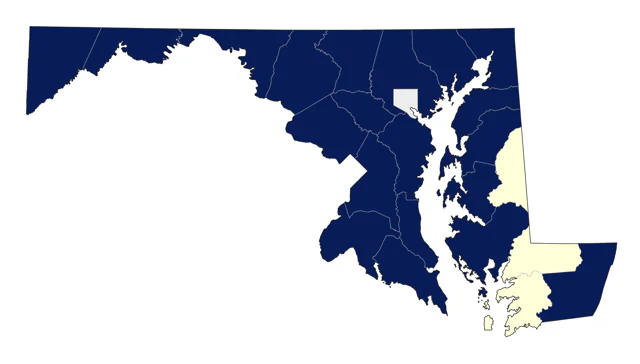 Blackburnian Warbler county map
