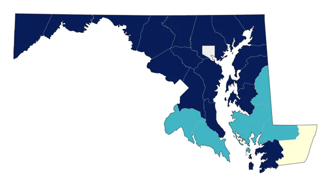 Blue-winged Warbler county map
