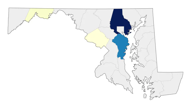 Boreal Chickadee county map