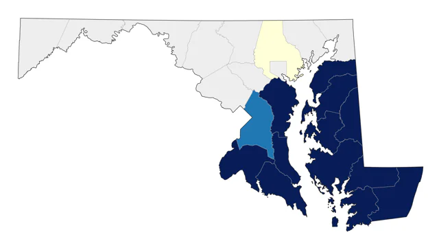 Brown-headed Nuthatch county map
