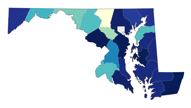 Buff-breasted Sandpiper county map